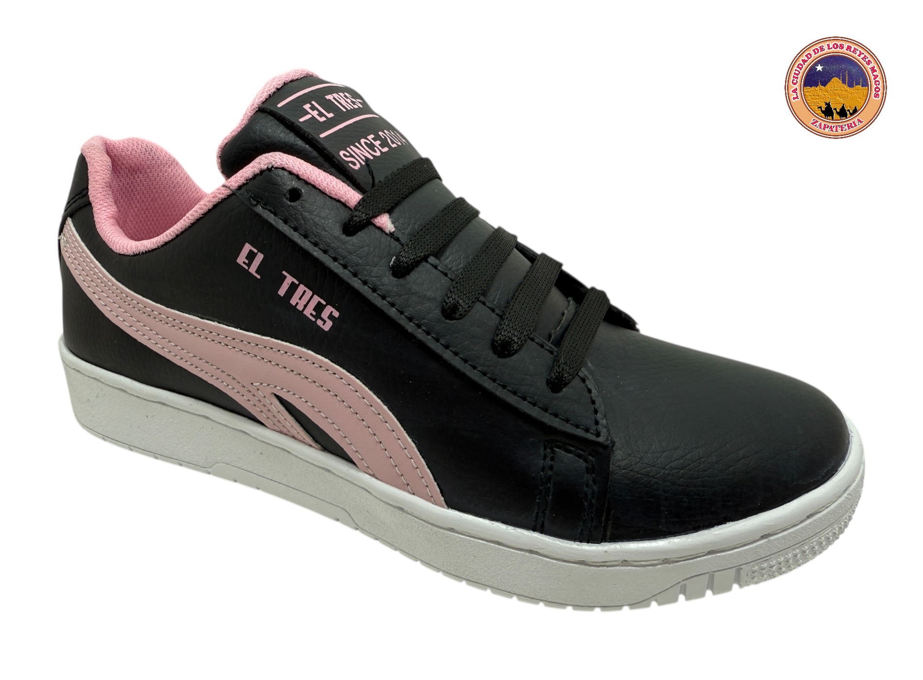 TRES 200 NEGRO ROSA 22 AL 25.5