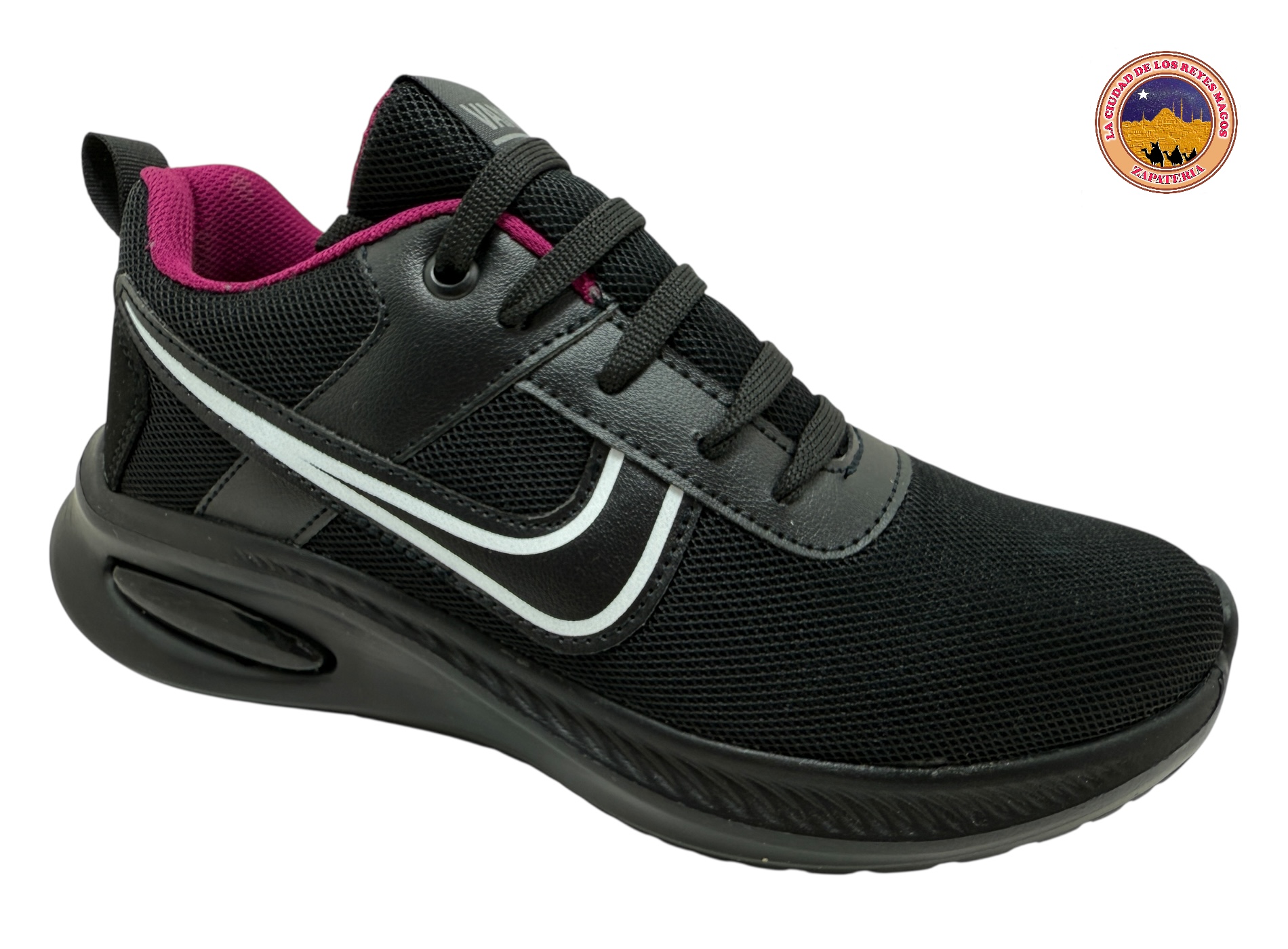 VANY V037 NEGRO NEGRO MAGENTA