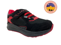LUX 907 NEGRO ROJO