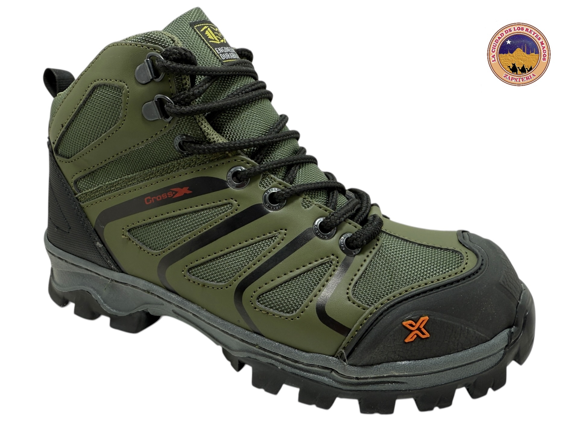 CROSS SHELL NEGRO VERDE 25 AL 28.5
