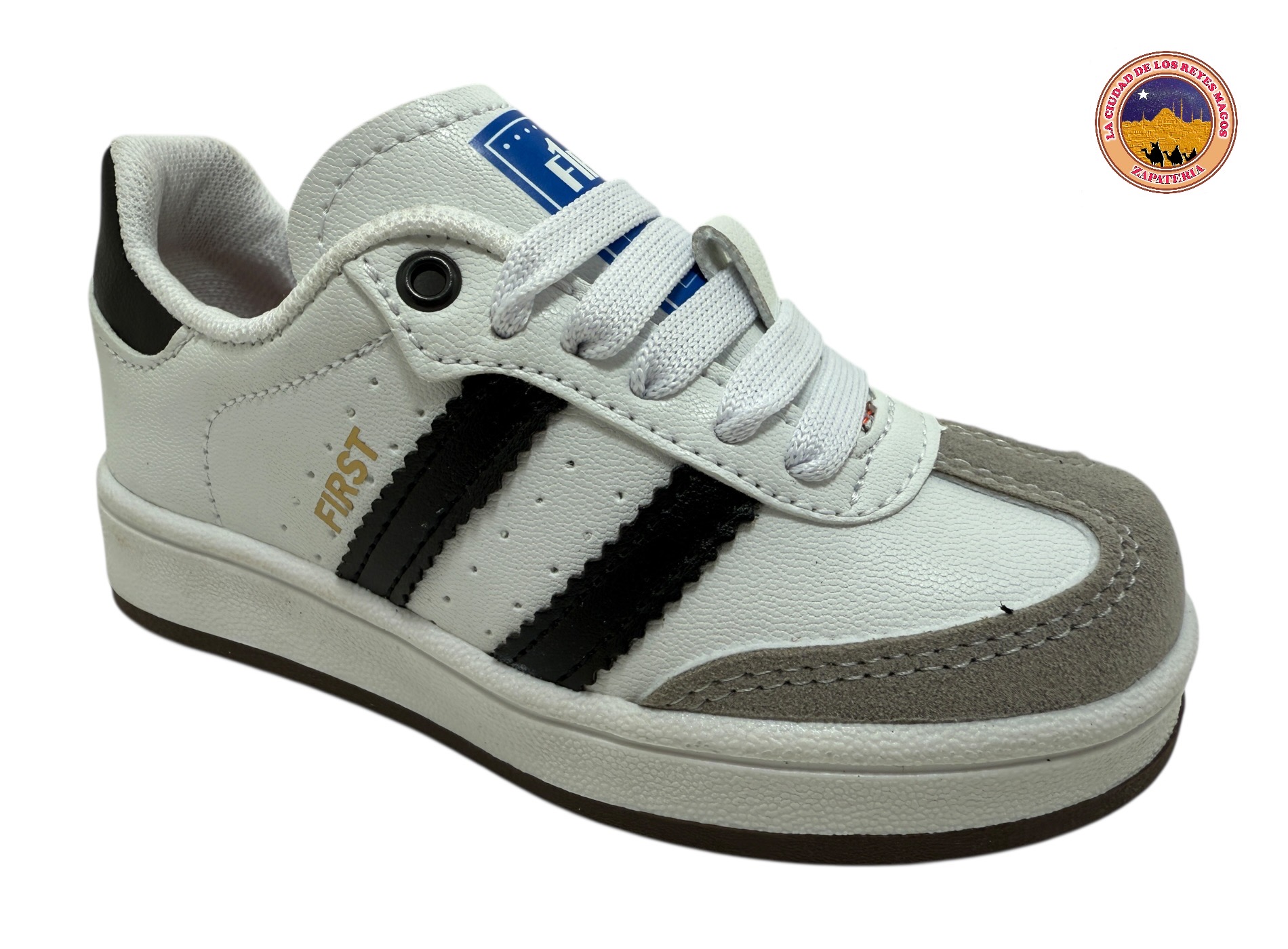 FIRST 16000 BLANCO GRIS NEGRO 15 AL 17.5